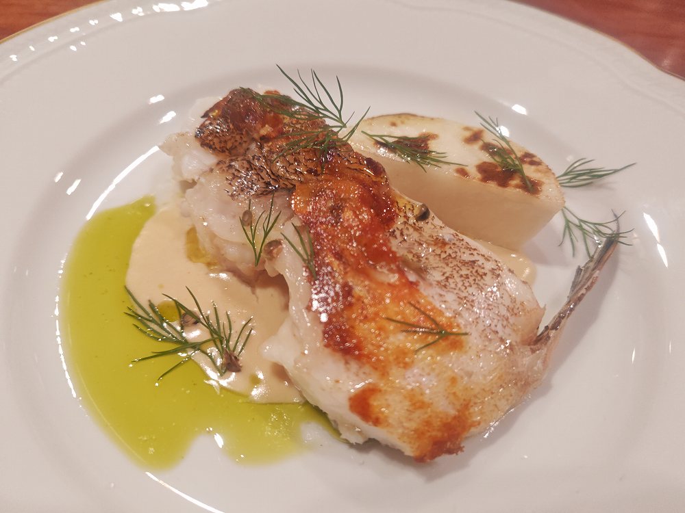 長崎,イタリアン,UGO,セコンド・ピアット(魚や肉などのメイン料理),アコウとかぶ