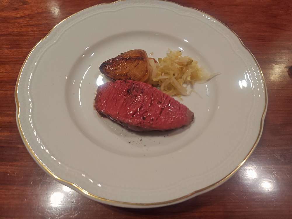 長崎,イタリアン,UGO,セコンド・ピアット(魚や肉などのメイン料理),球磨牛ランプ肉のビステッカ